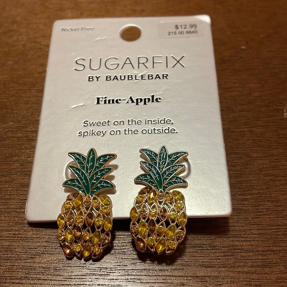 SugarFix Pineapple Earrings